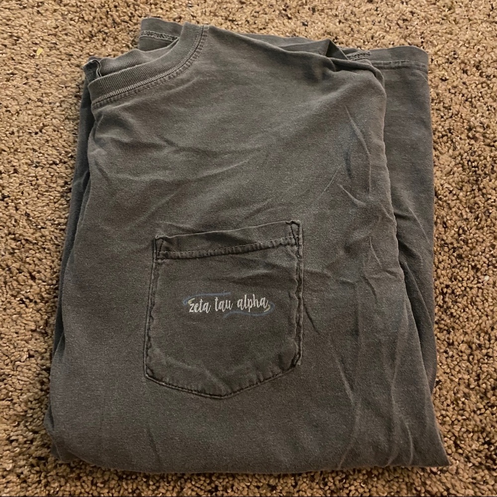 Zeta Tau Alpha Comfort Colors Shirt